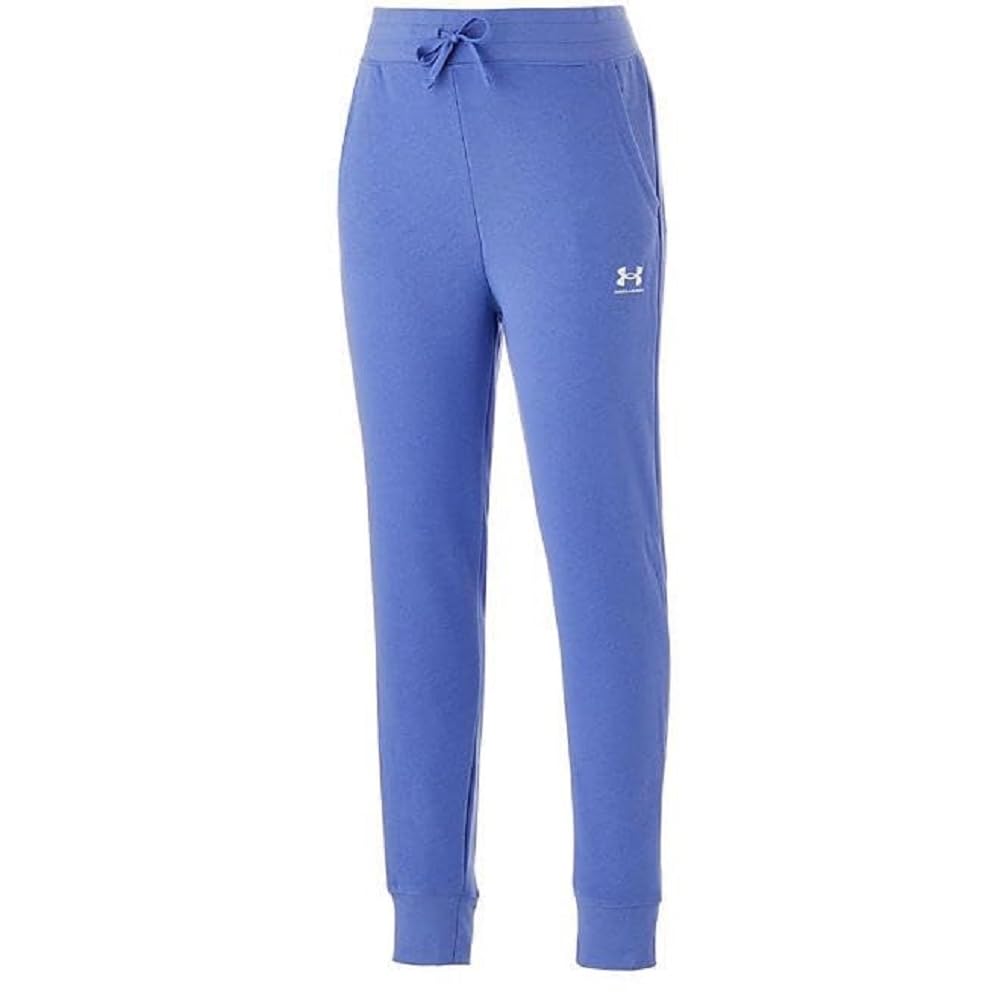 Under Armour Girls Rival Fleece Joggers, (535) Salt Purple / / Black, Large