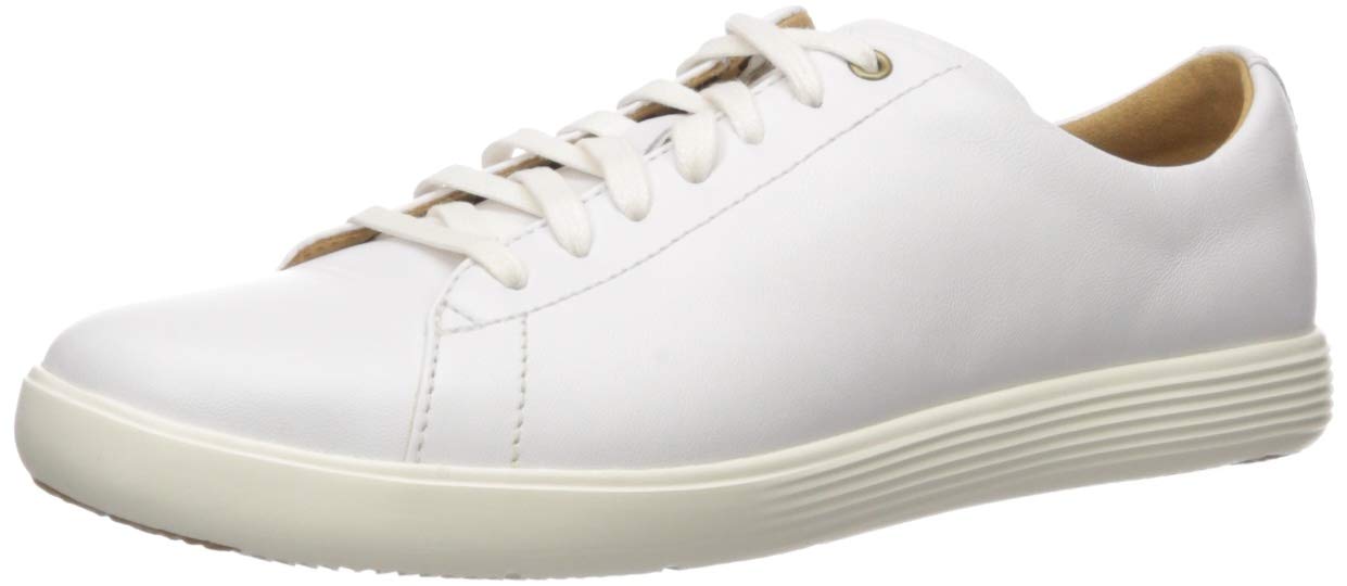 Cole Haan Women's Grand Crosscourt II Sneaker, Bright White/White, 5