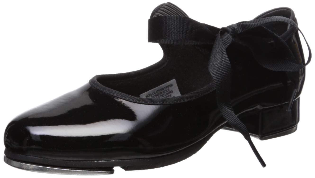 Bloch girls Annie Tyette Dance Shoe, Patent, 5. 5 Medium US Toddler