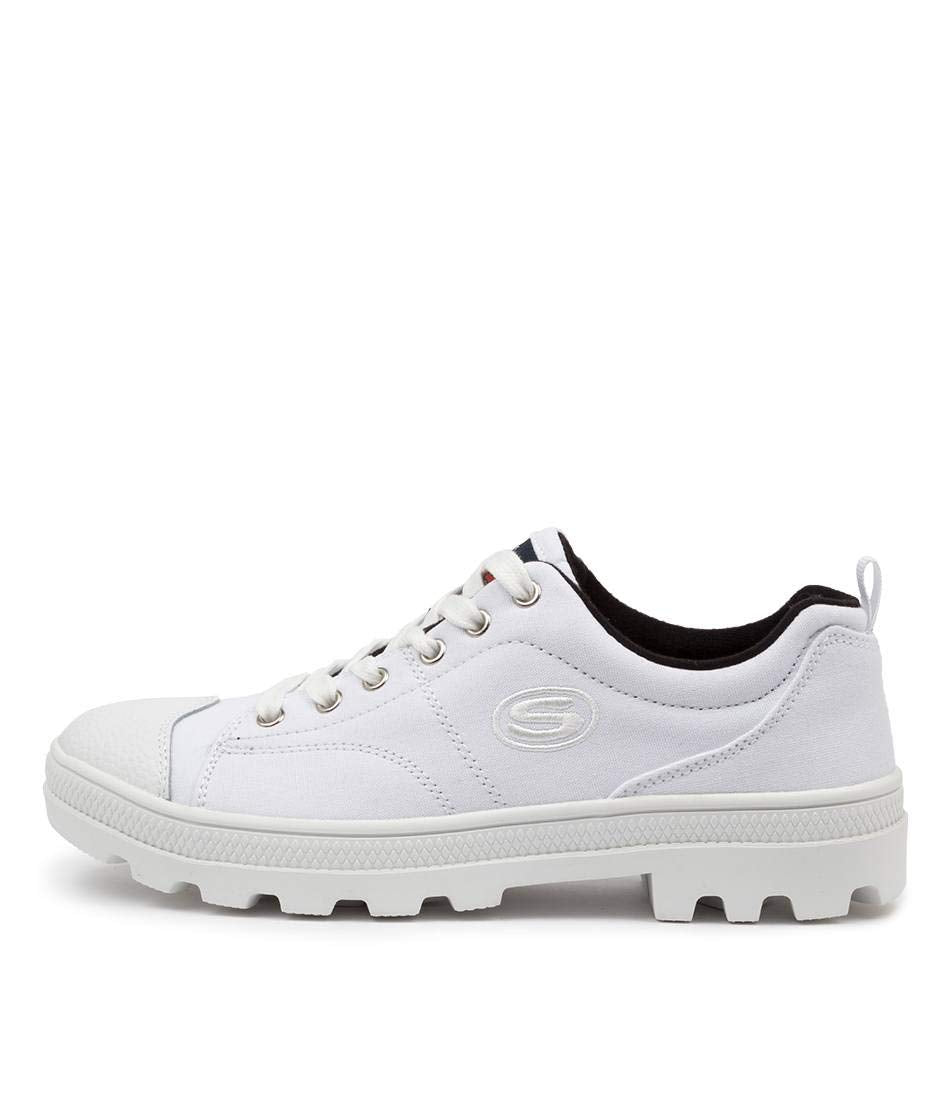 Skechers womens Roadies-true Roots Sneaker, White, 9 US
