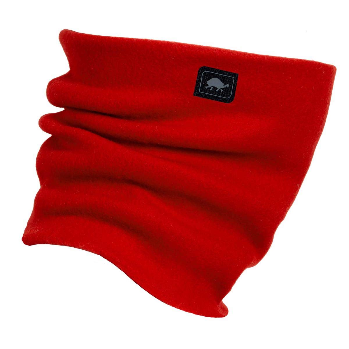 Original Turtle Fur Fleece - The Turtle 's Neck, Heavyweight Neck Warmer, Red