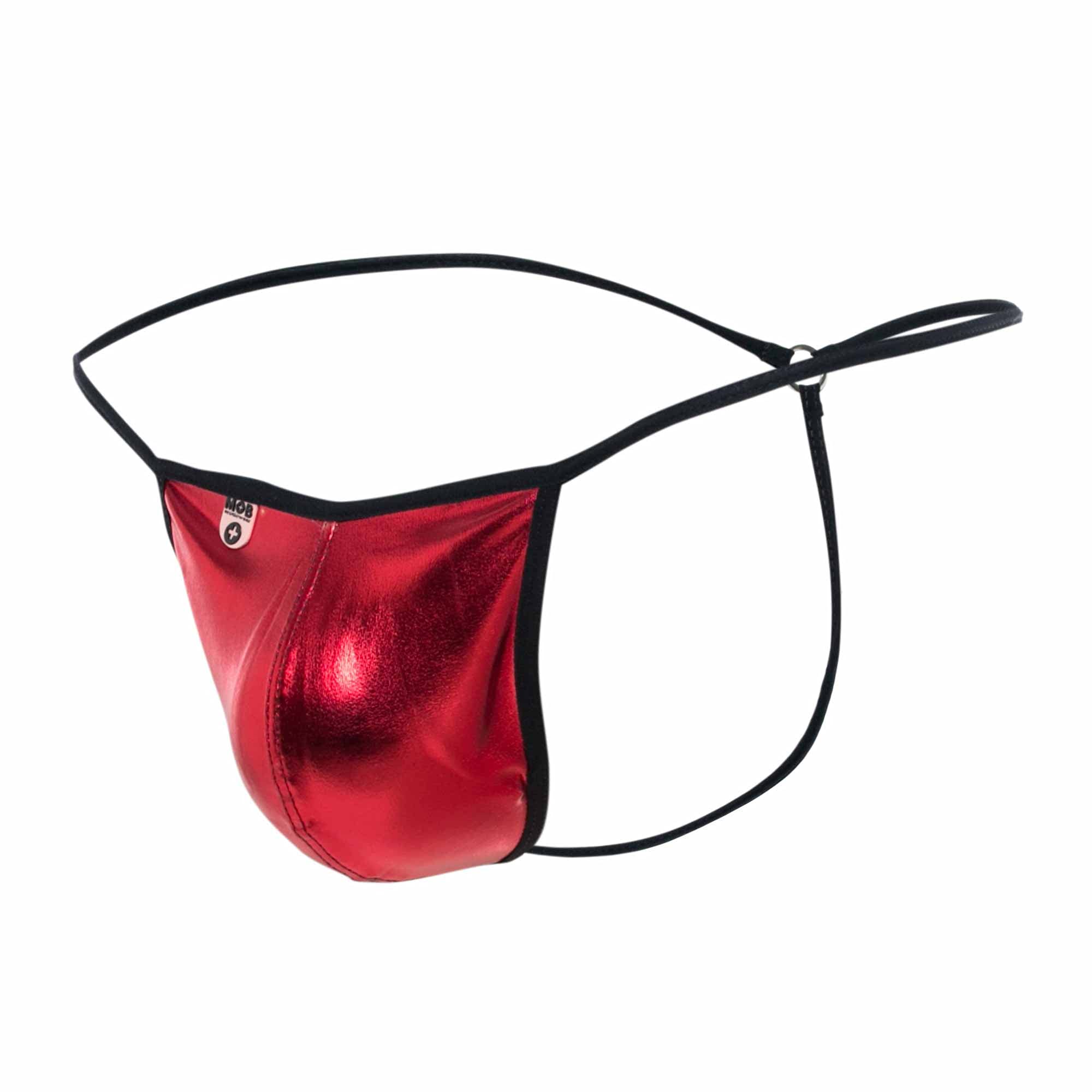 MOB MIRROR G STRING RED L/XL