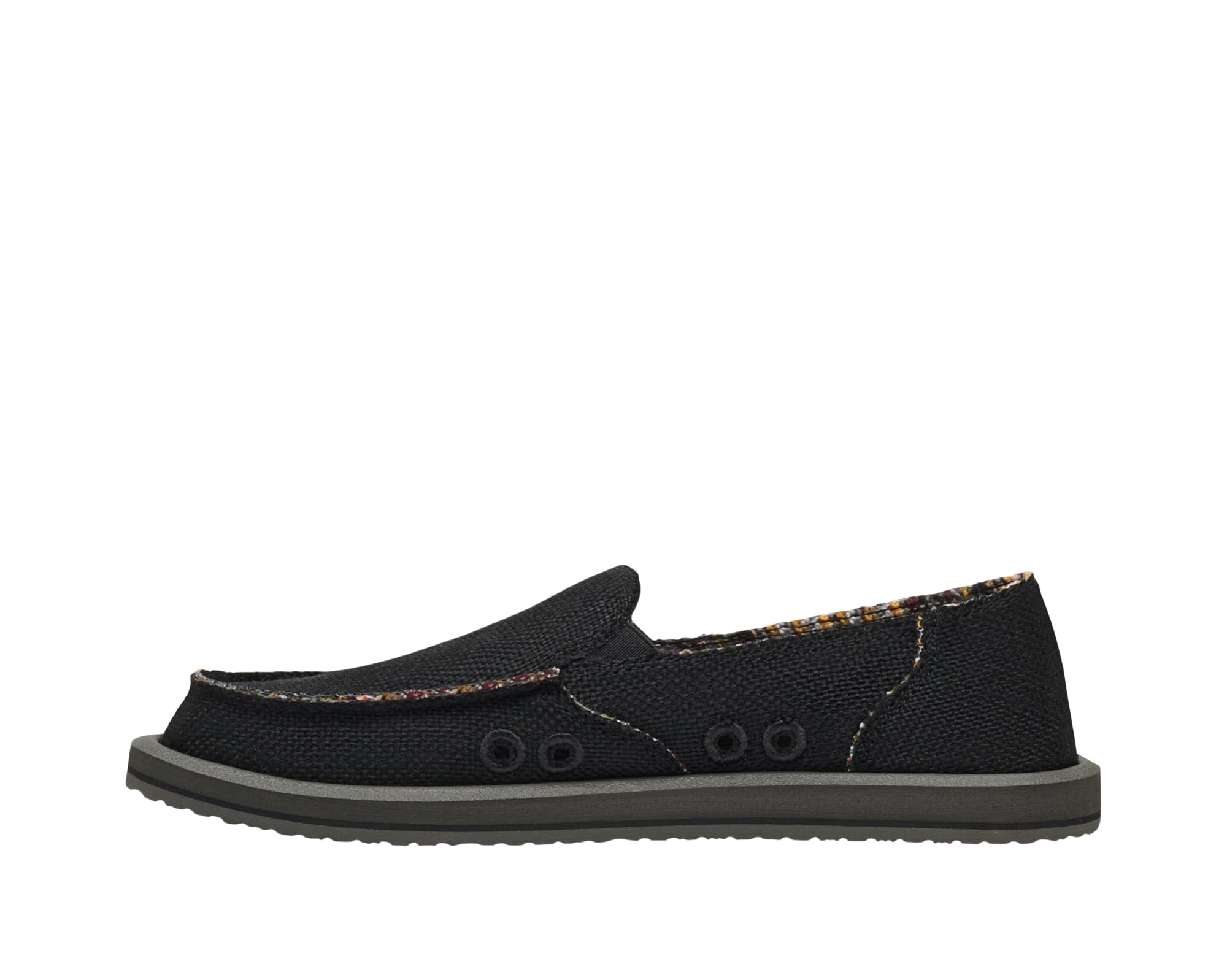 Sanuk Donna Hemp - Women's Loafers Black - 7