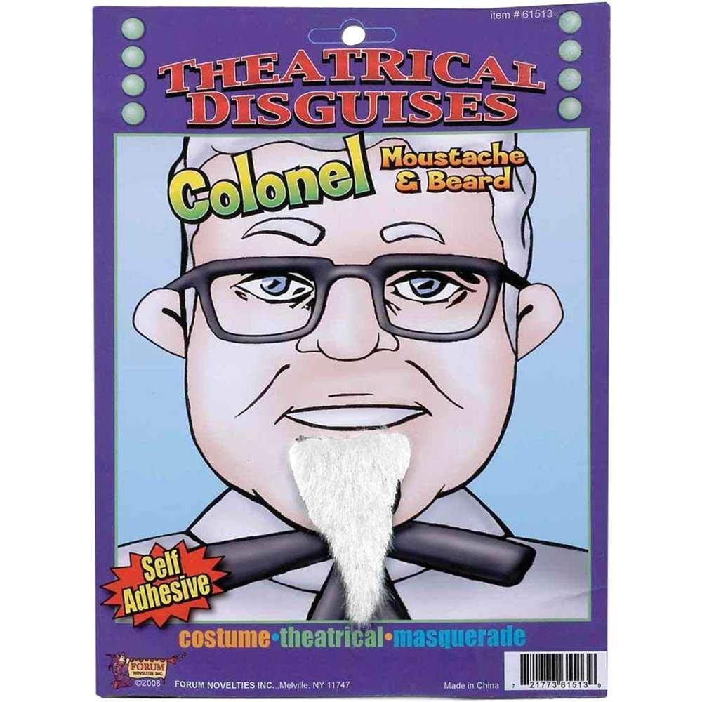 Forum Novelties The Colonel Beard, Synthetic Fiber, One size fits most