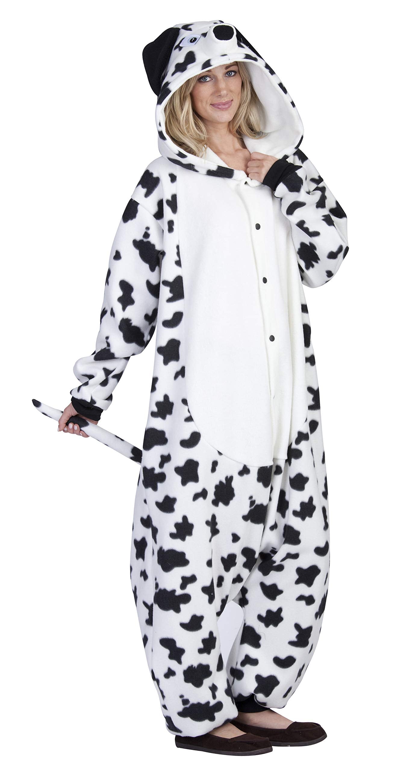 RG Costumes Men's One Size Spot Dalmation, Black/White