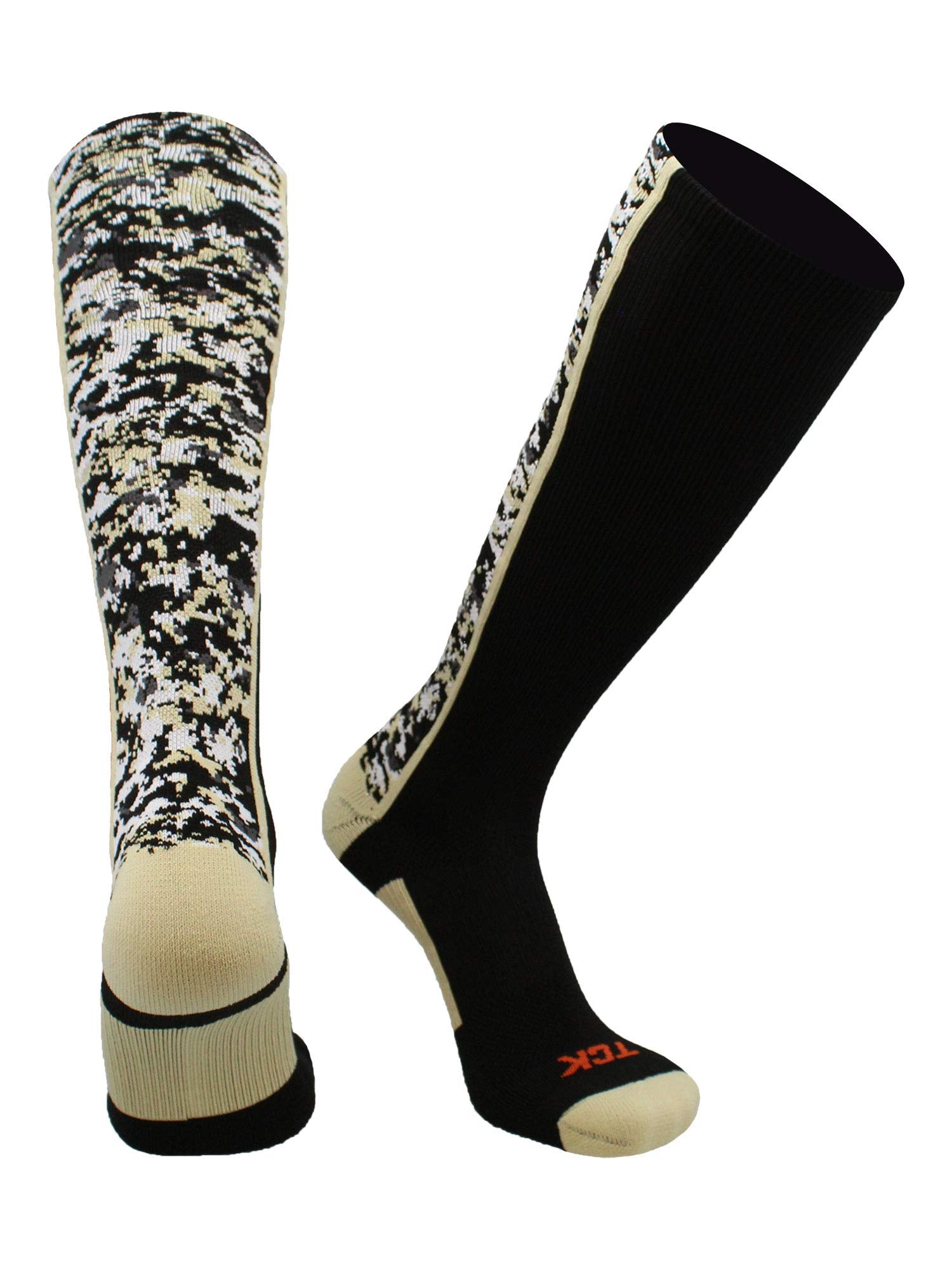 TcK Digital camo OTc Socks (BlackVegas gold, Medium)