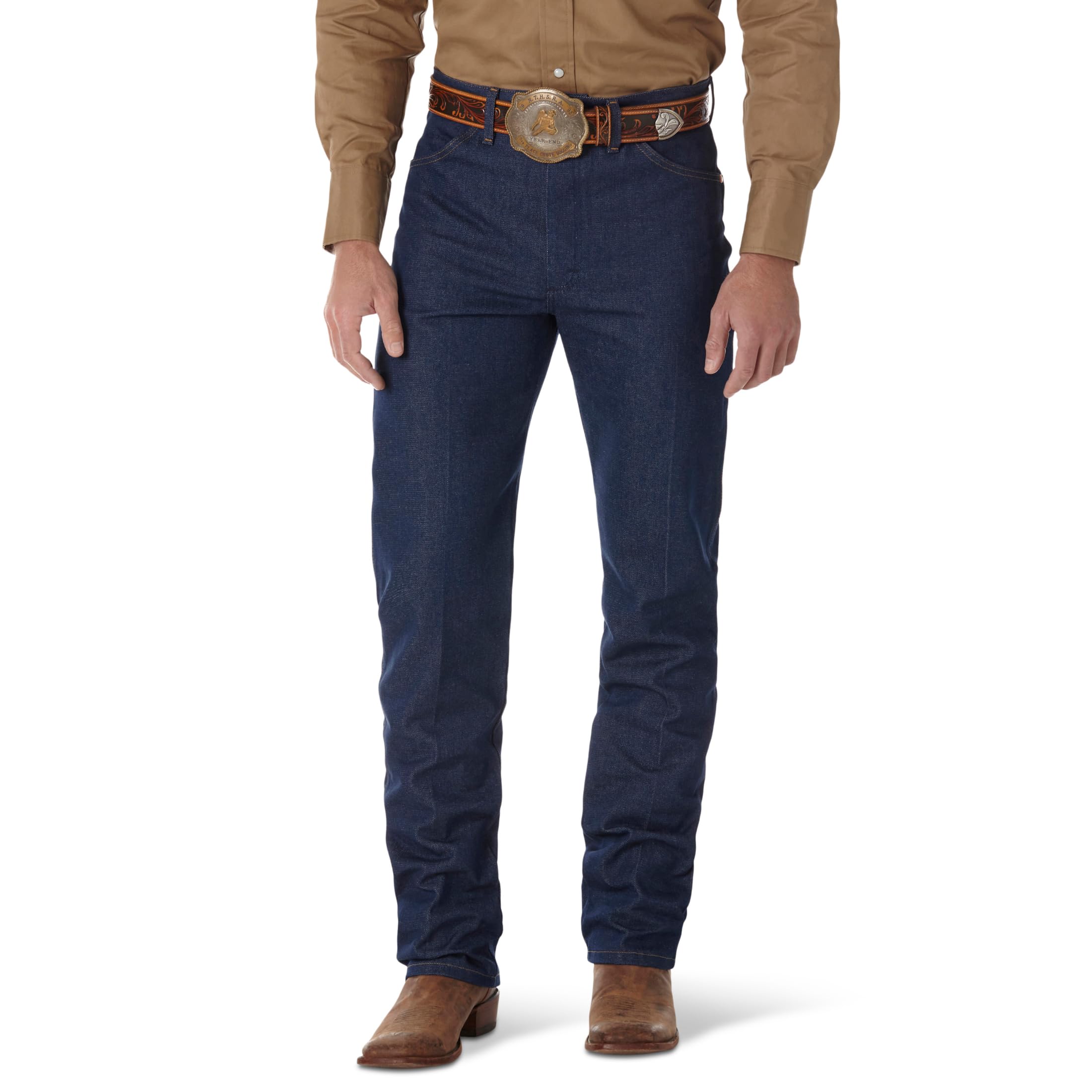 Wrangler Men Big & Tall 13MWZ Cowboy Cut Original Fit Jean, Rigid Indigo, 44W x 32L