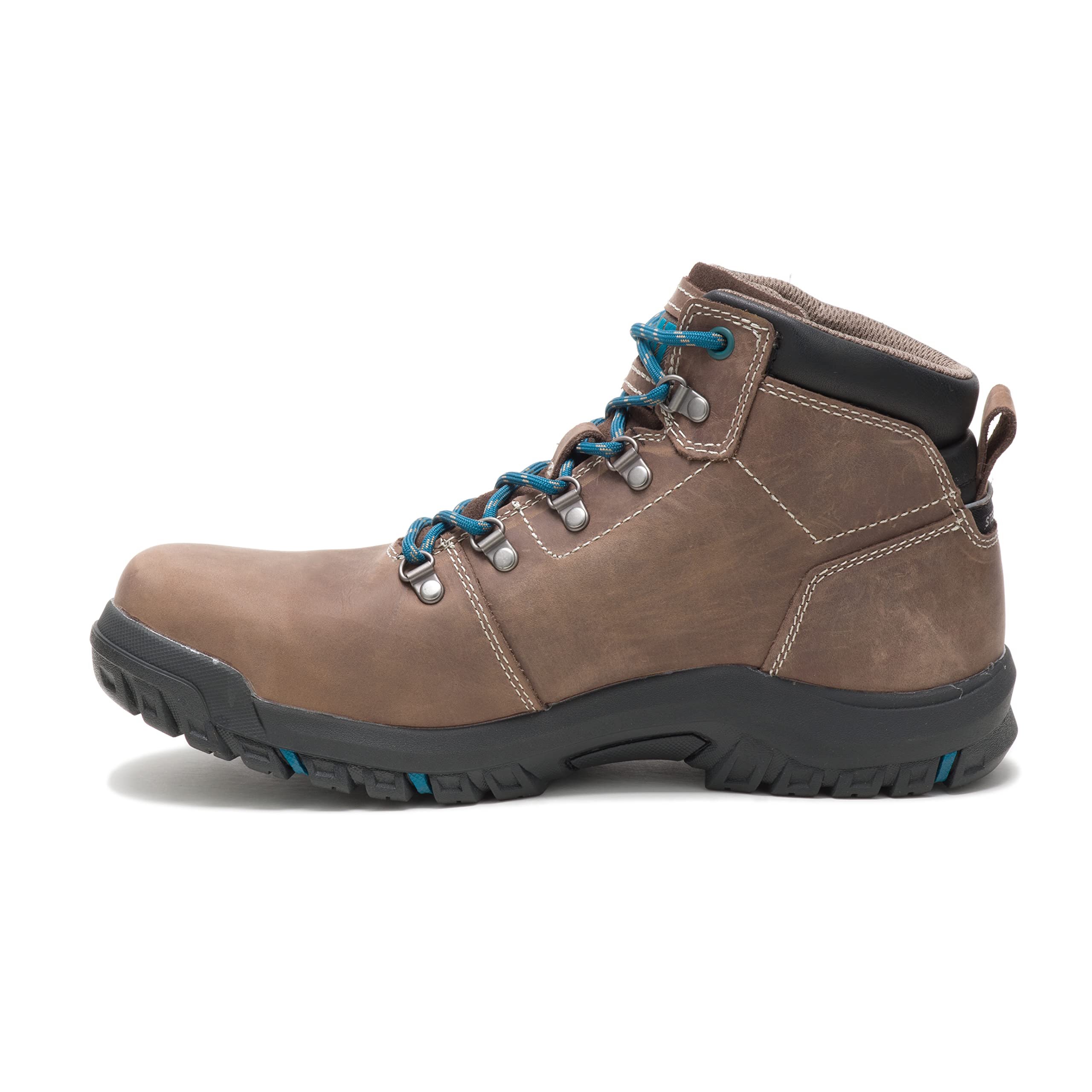 Cat Footwear Women 's Mae Waterproof Steel Toe Work Boot, Bay Leaf, 6