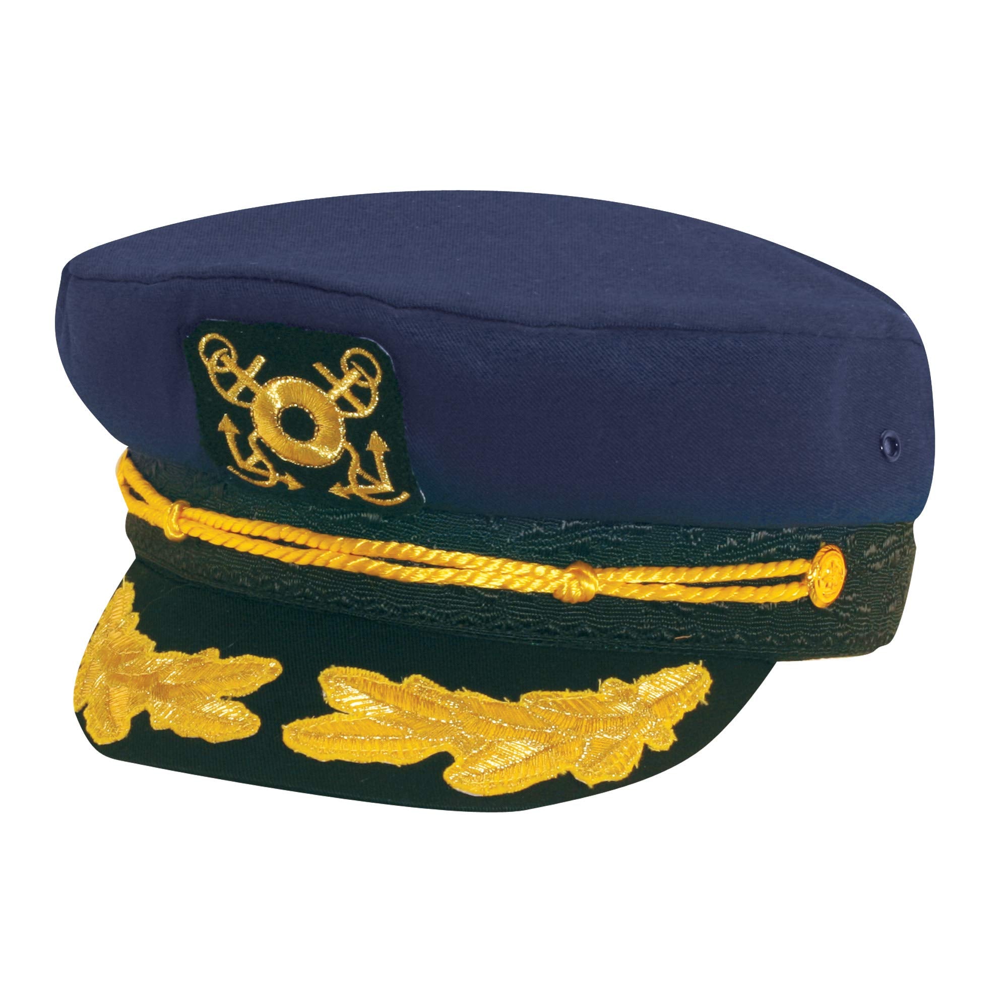 Dorfman Pacific co Mens Yacht cap, Navy, One Size