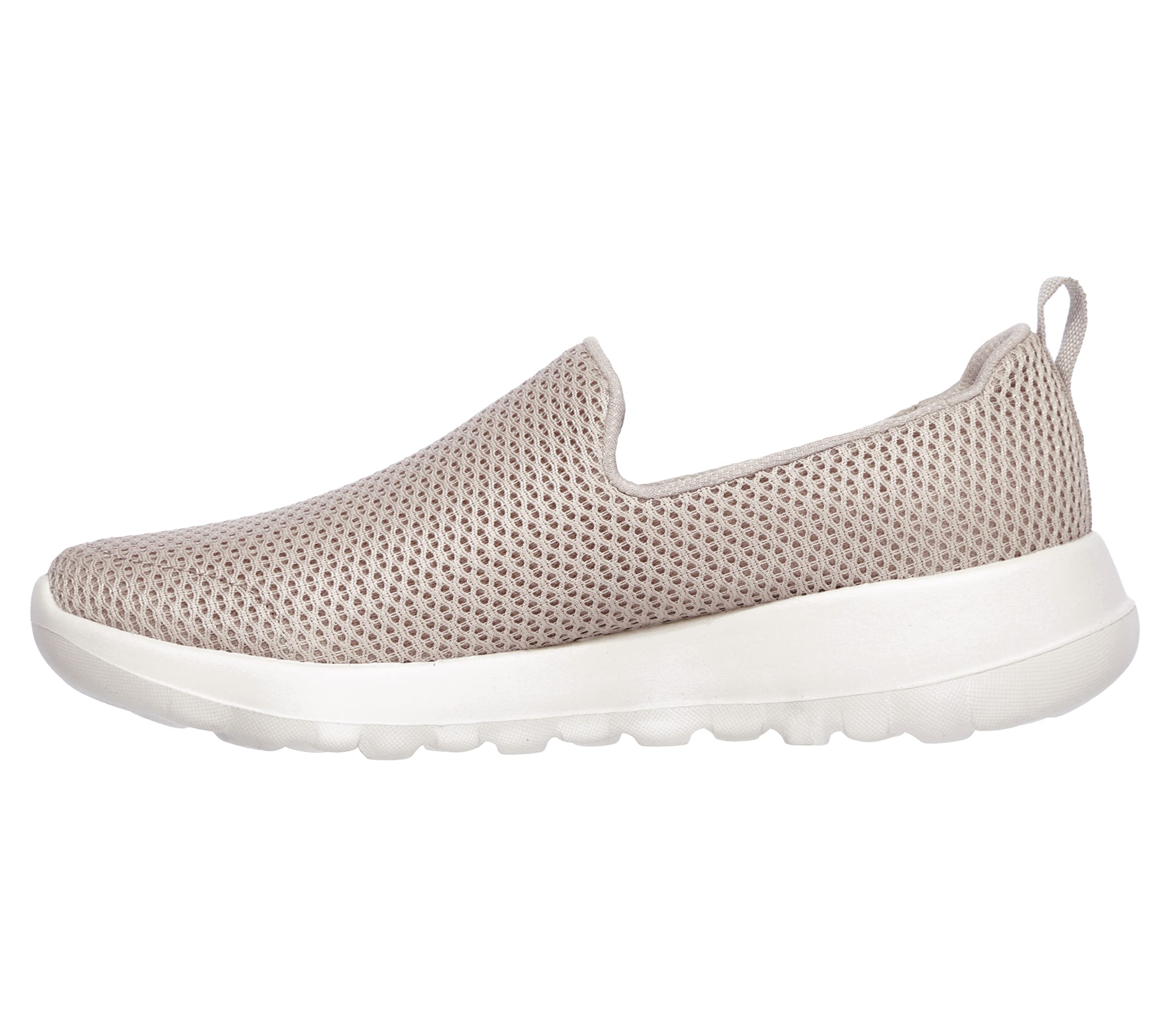 Skechers Womens go Walk Joy Sneaker, Taupe, 12 Narrow