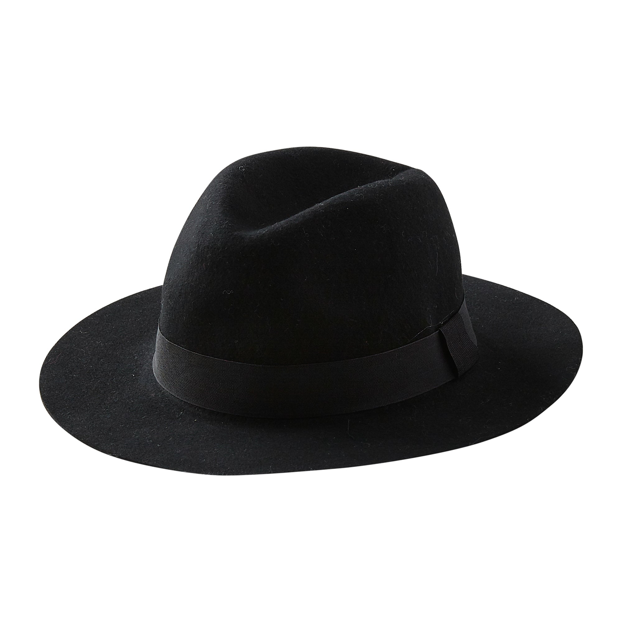 Tickled Pink Black Urban Adventurer Wool Hat