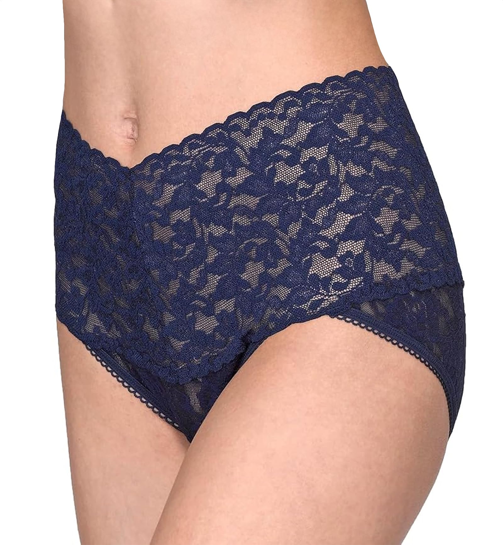 hanky panky Signature Lace Retro V-Kini XL, Navy