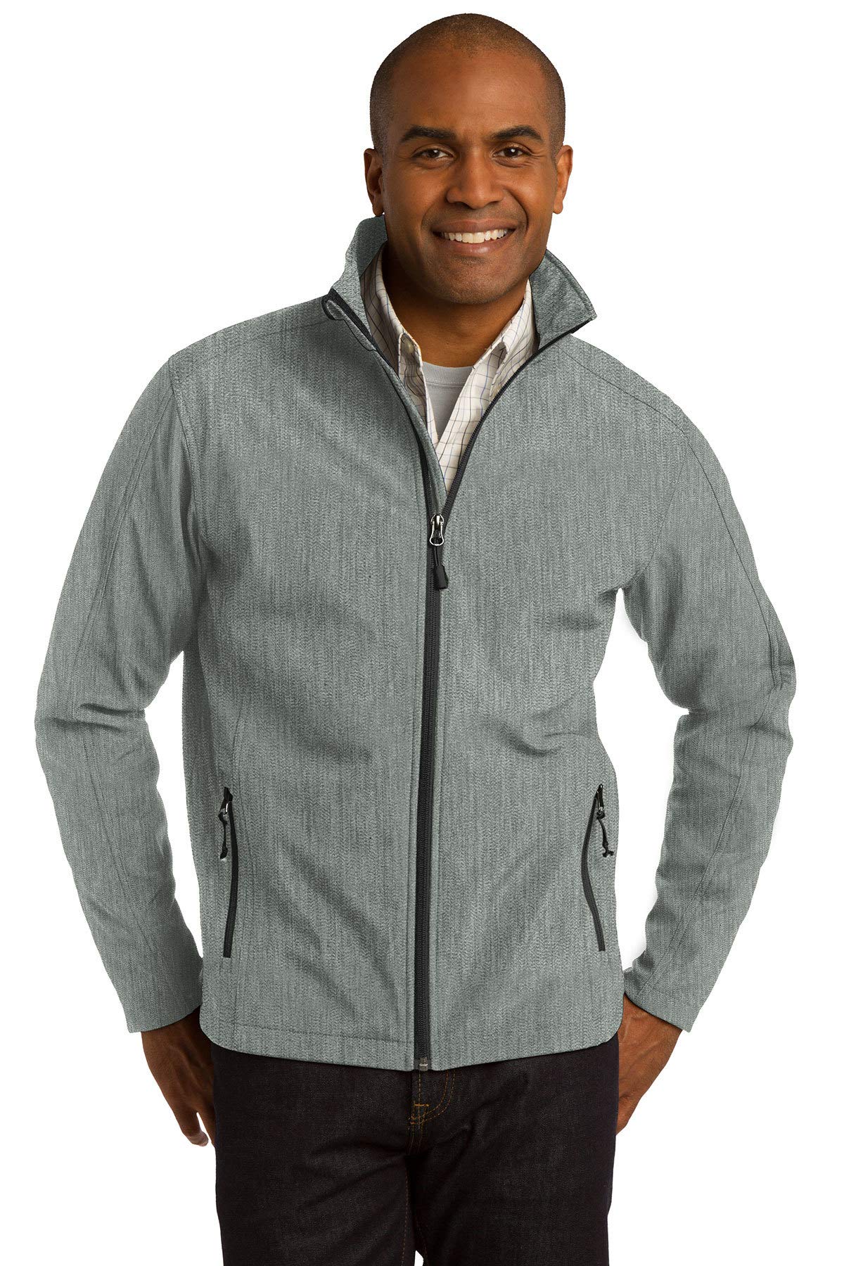 Port Authority Core Soft Shell Jacket M Pearl Grey Heather