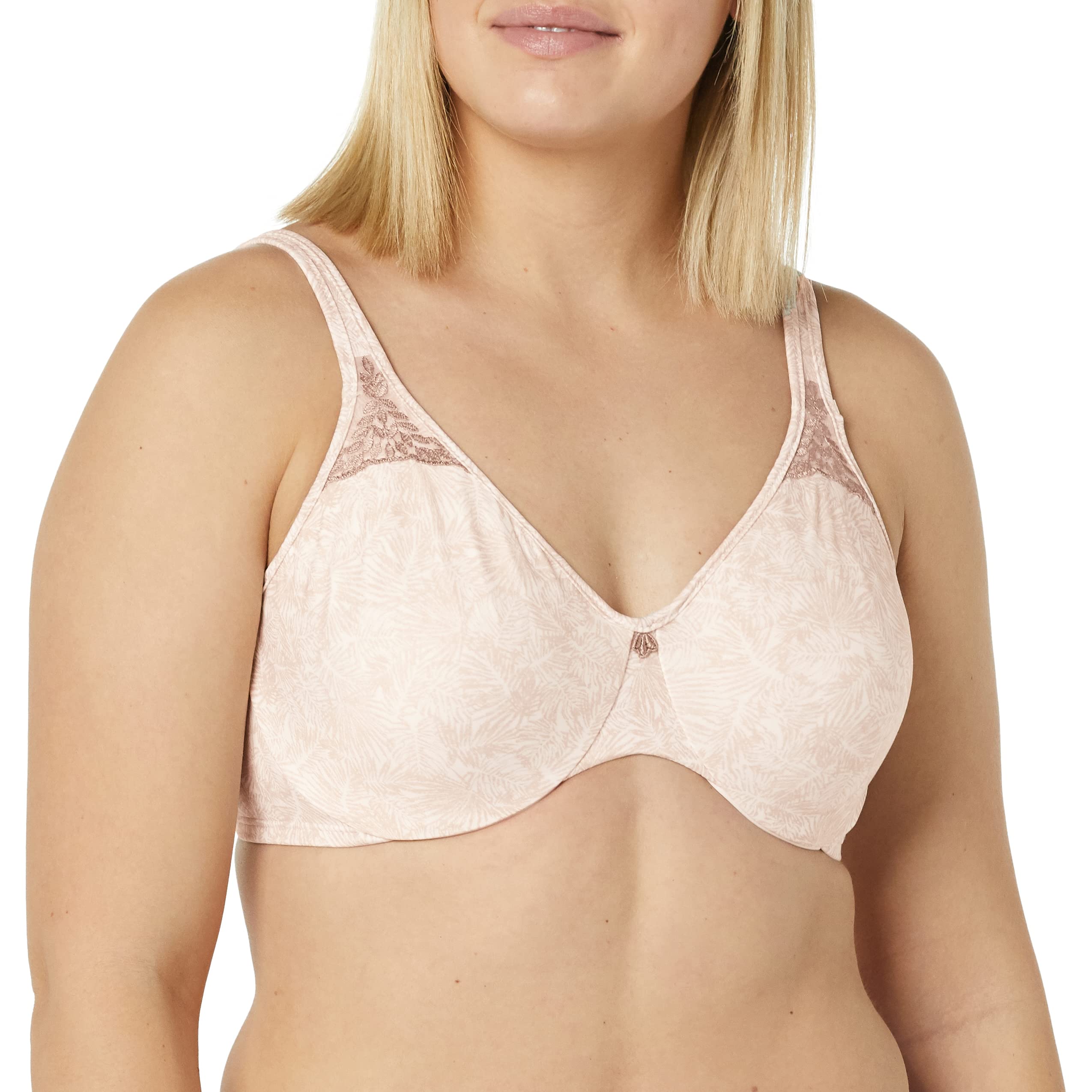 Bali womens Passion for comfort Underwire Df3385 Minimizer Bra, Leaf Print, 36DDD US
