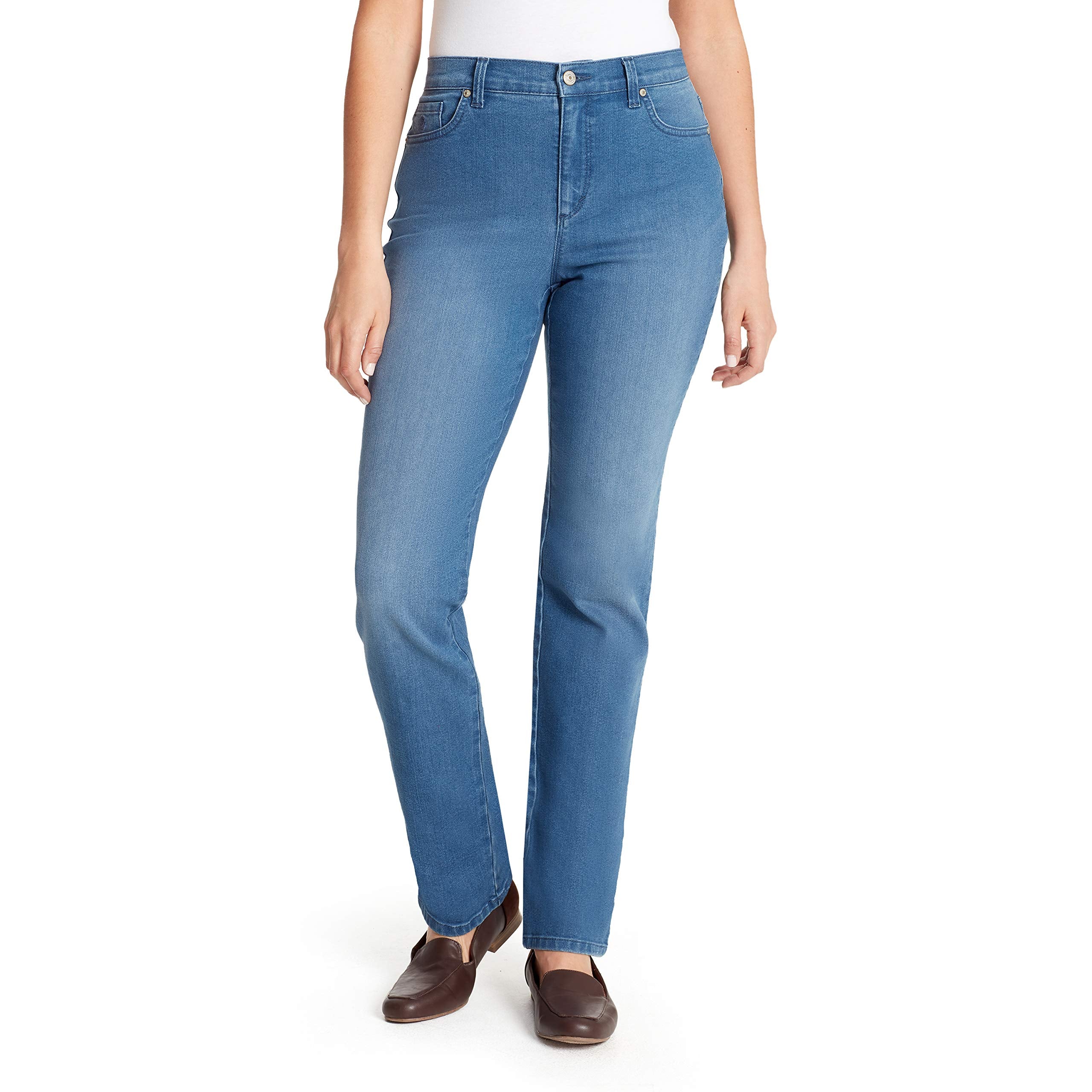 Gloria Vanderbilt Women's Amanda Classic High Rise Tapered Jean, Frisco, 10 Petite Short
