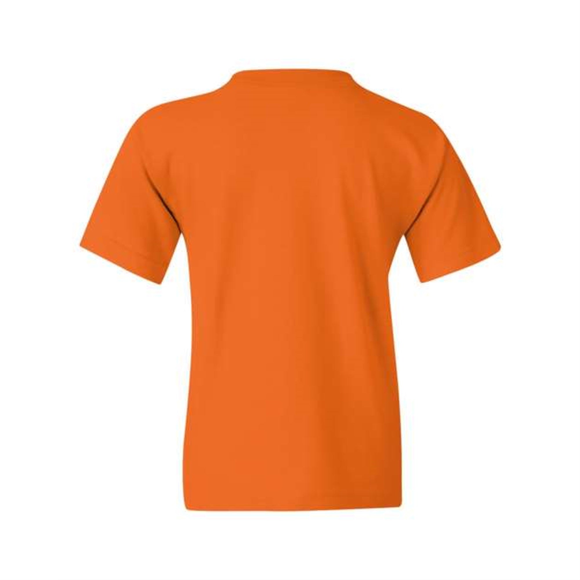 Gildan Heavy Cotton Youth T-Shirt - Safety Orange, M
