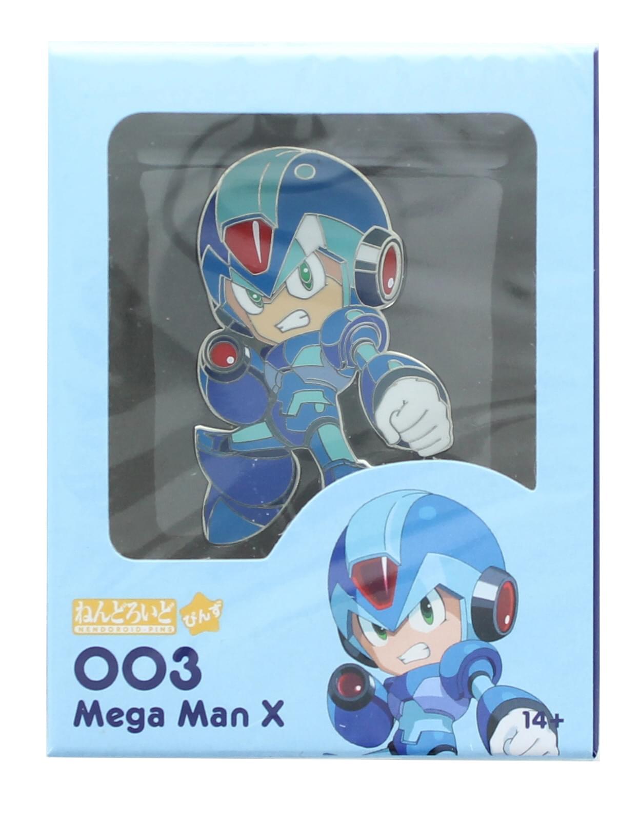 Mega Man X 2 Inch Enamel Nendoroid Pin
