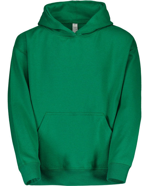 Youth Pullover Fleece Hoodie - BLAcK - XS(D0102H7DJ06)