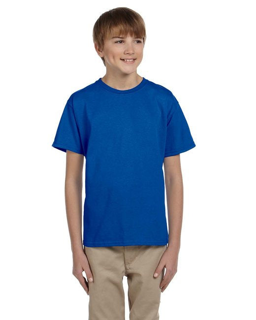 Youth HD cottonT-Shirt - WHITE - XS(D0102H7DN4X)