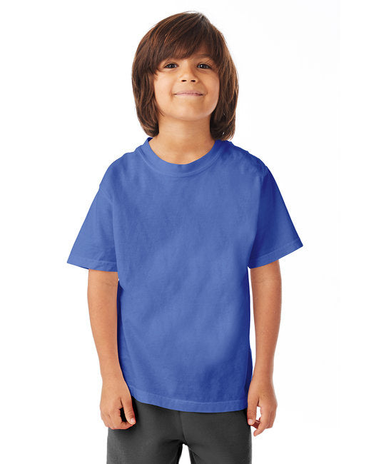 Youth garment-Dyed T-Shirt - BLAcK - XS(D0102H7DXV8)