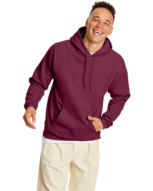Unisex Ecosmart 5050 Pullover Hooded Sweatshirt - WHITE - S(D0102H7K3g6)
