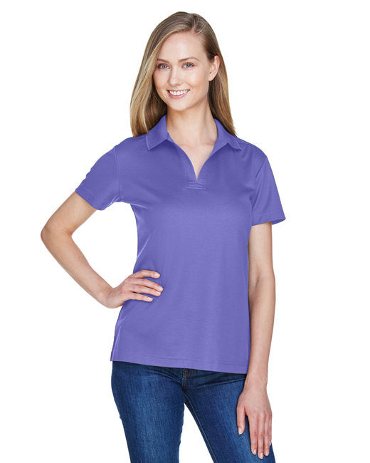 crownLux Performanceadies Plaited Polo - gRAPHITE - XS(D0102H7N9WP)