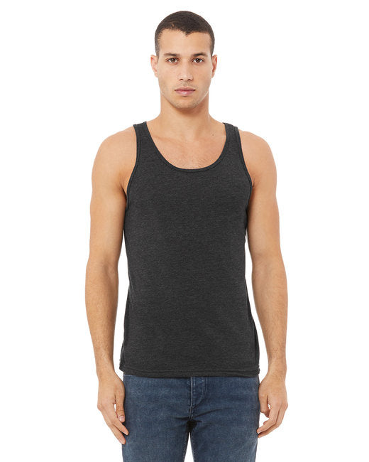 Unisex Jersey Tank - NEON BLUE - XS(D0102H7WA32)