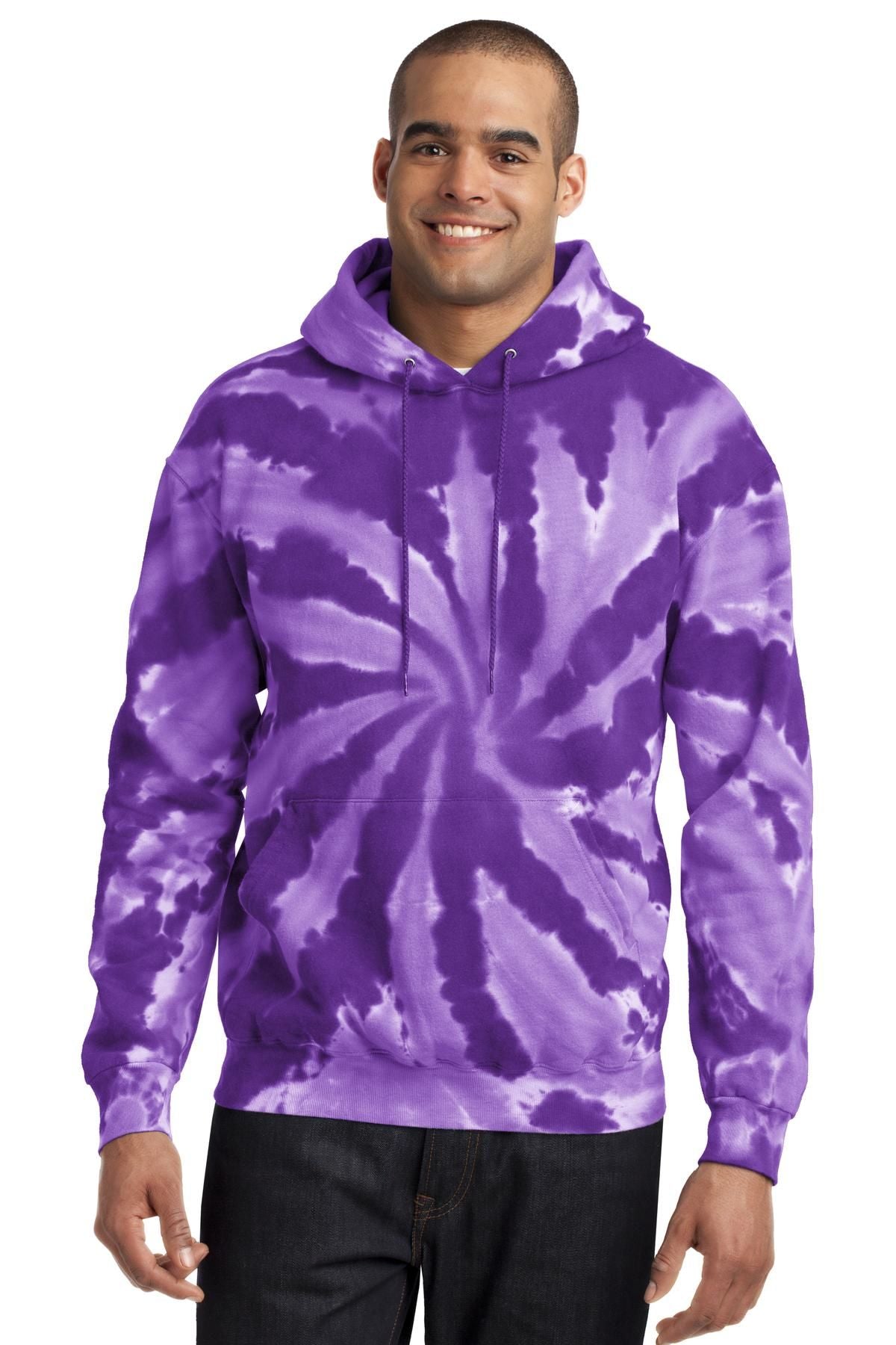 Port & Company Tie-Dye Pullover Hooded Sweatshirt PC146