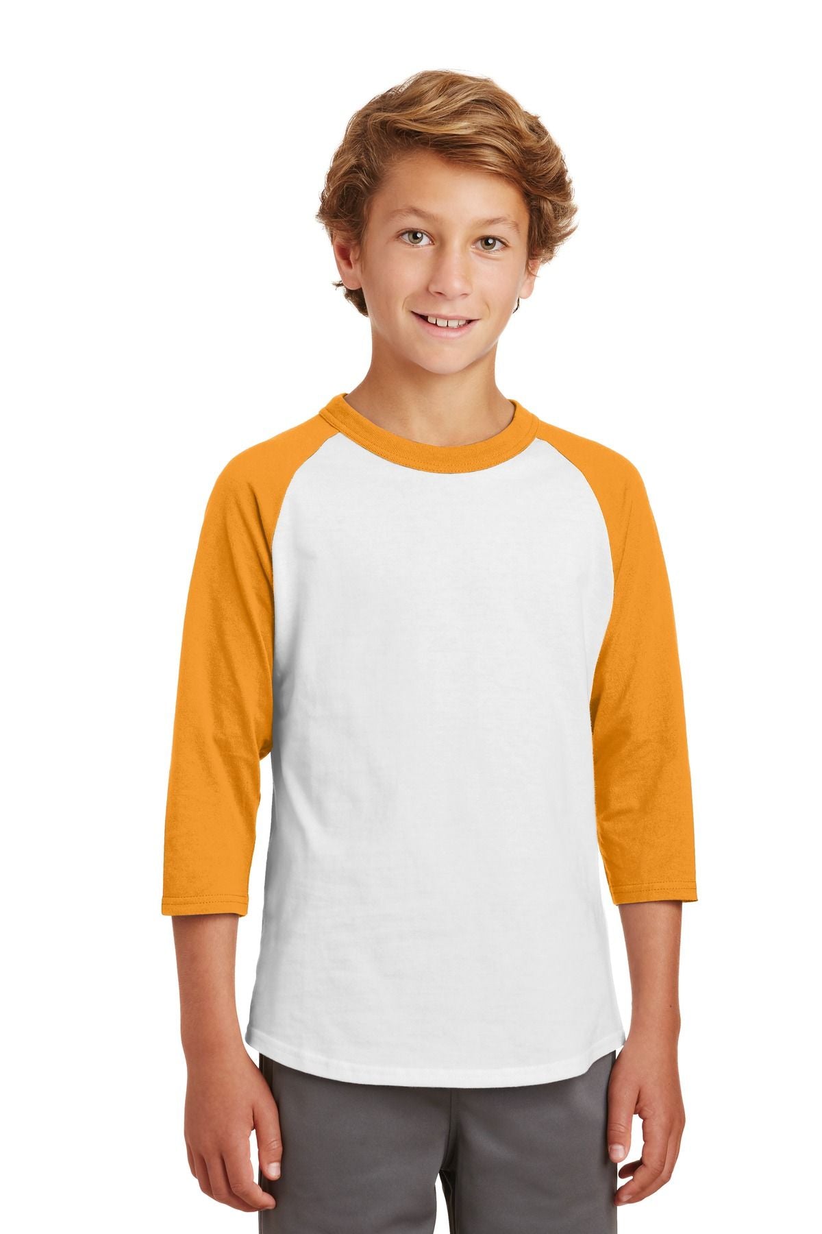 Sport-Tek Youth Colorblock Raglan Jersey YT200