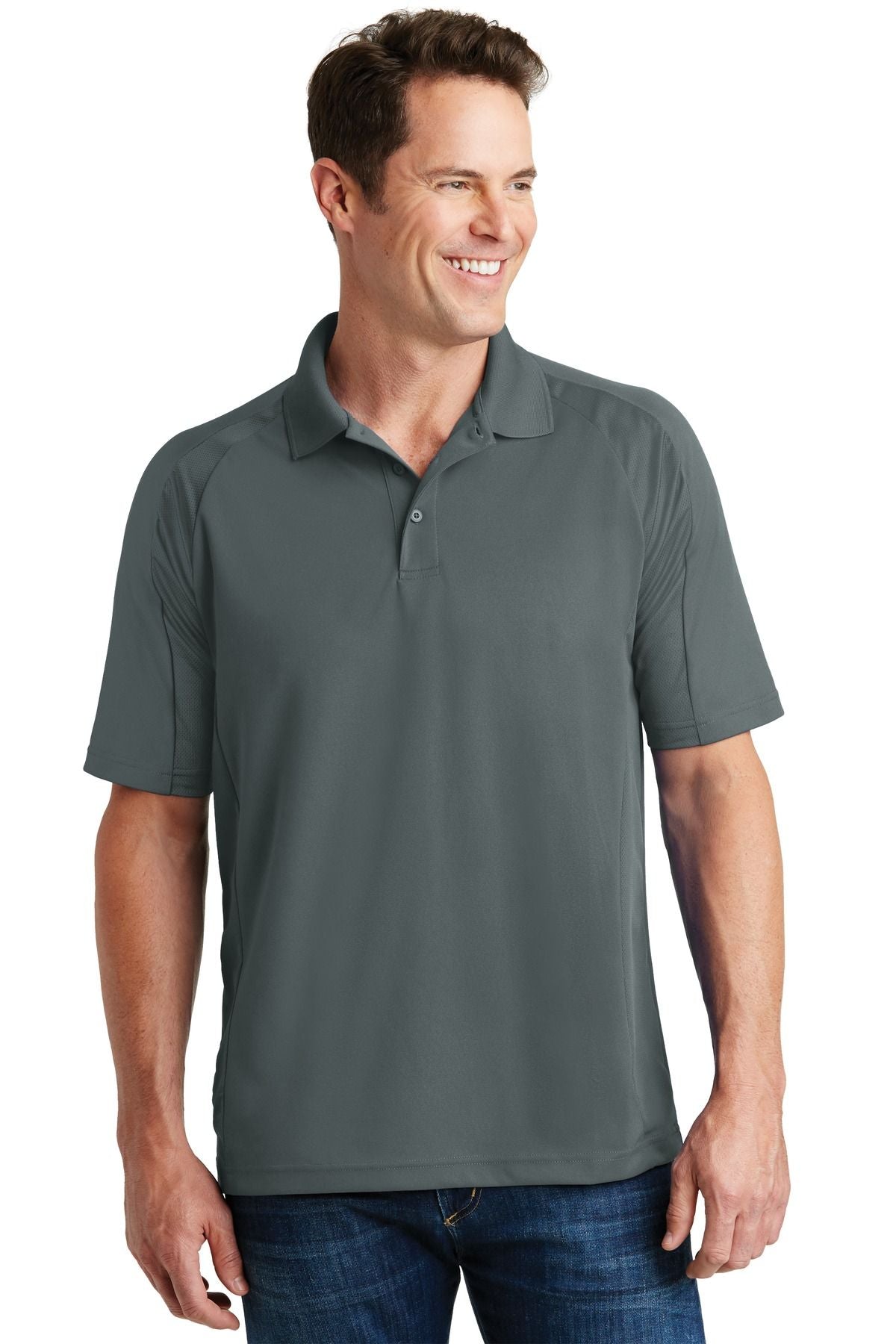Sport-Tek Dri-Mesh Pro Polo T474