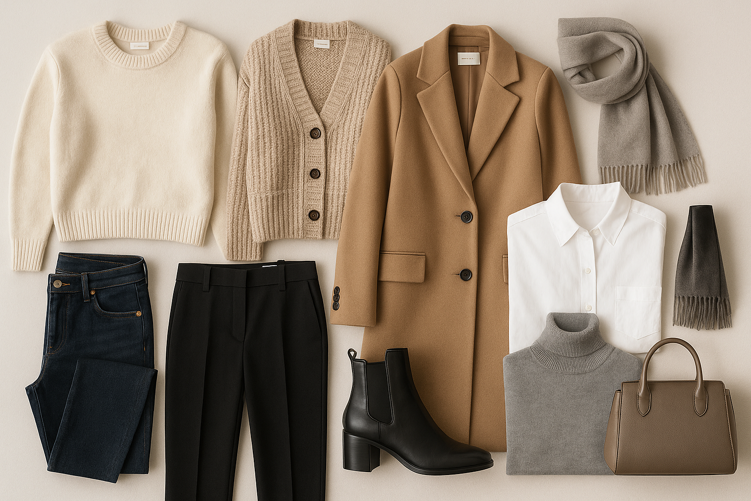 Effortless Winter Wardrobe: Timeless Outfit Formulas with Capsule Essentials for 2025