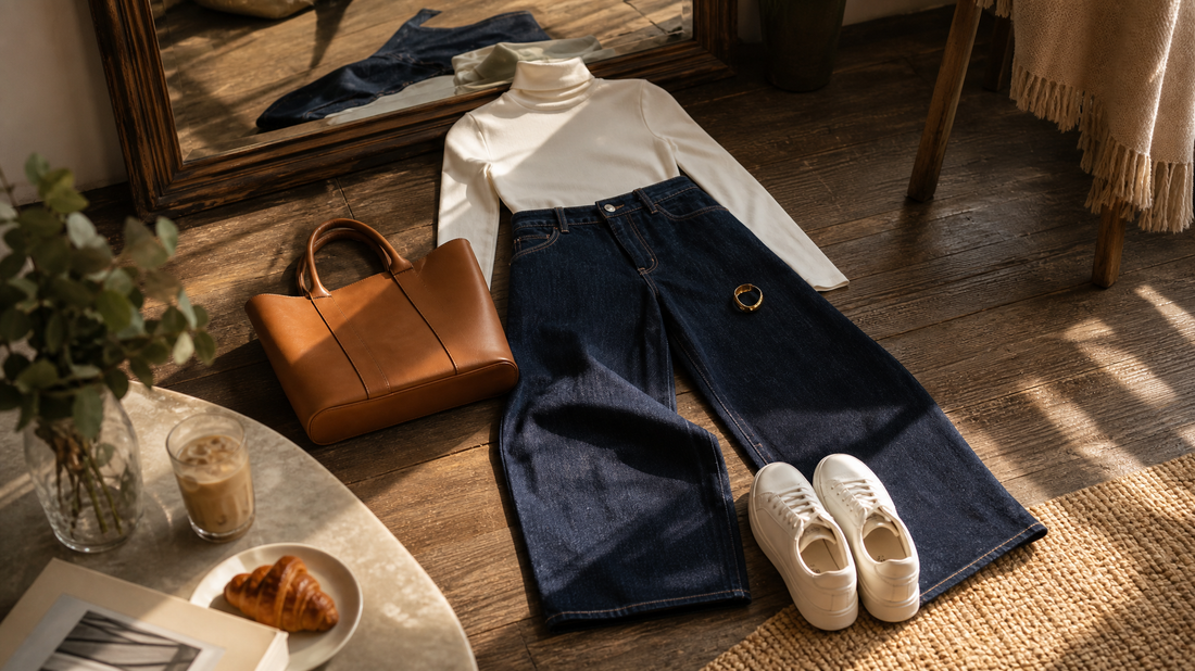 Wide-Leg Jeans Outfits: How to Style Them So They Read Fashion-Forward, Not Frumpy