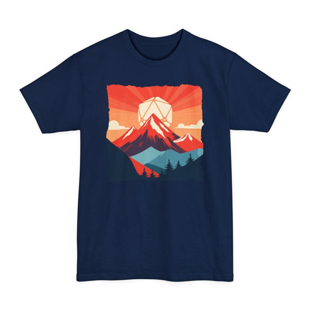 D&D D20 Japanese Landscape Tall T-Shirt