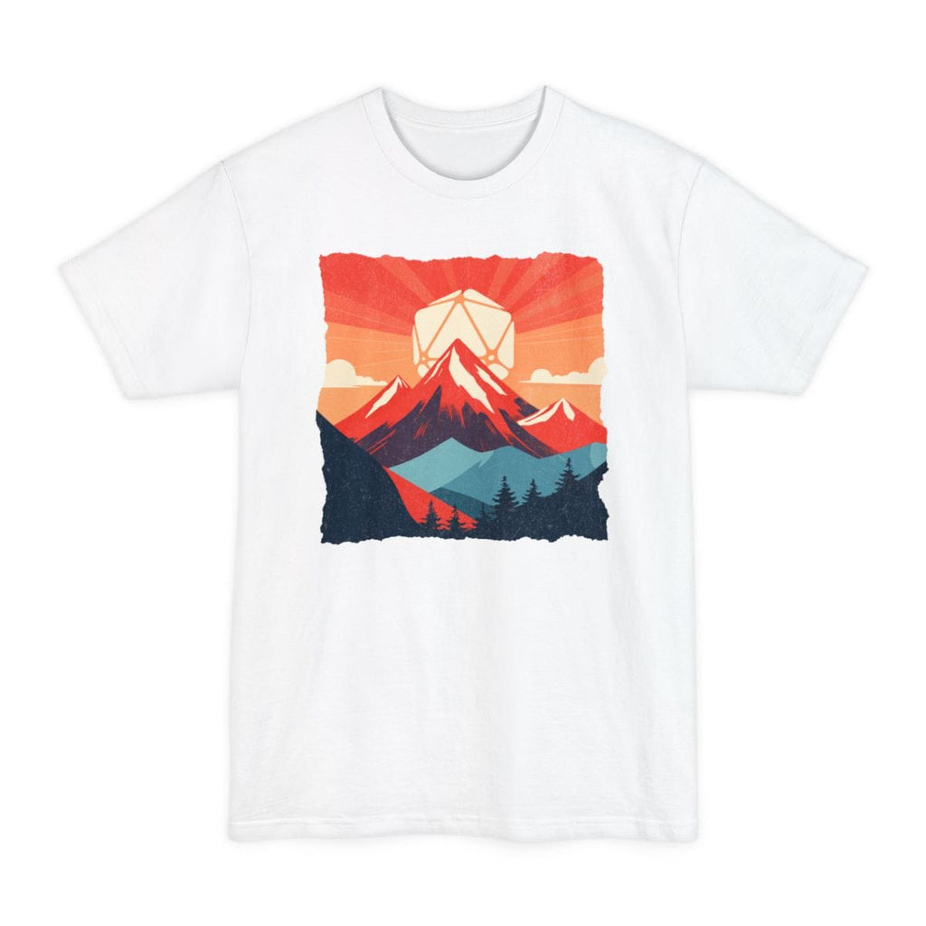 D&D D20 Japanese Landscape Tall T-Shirt