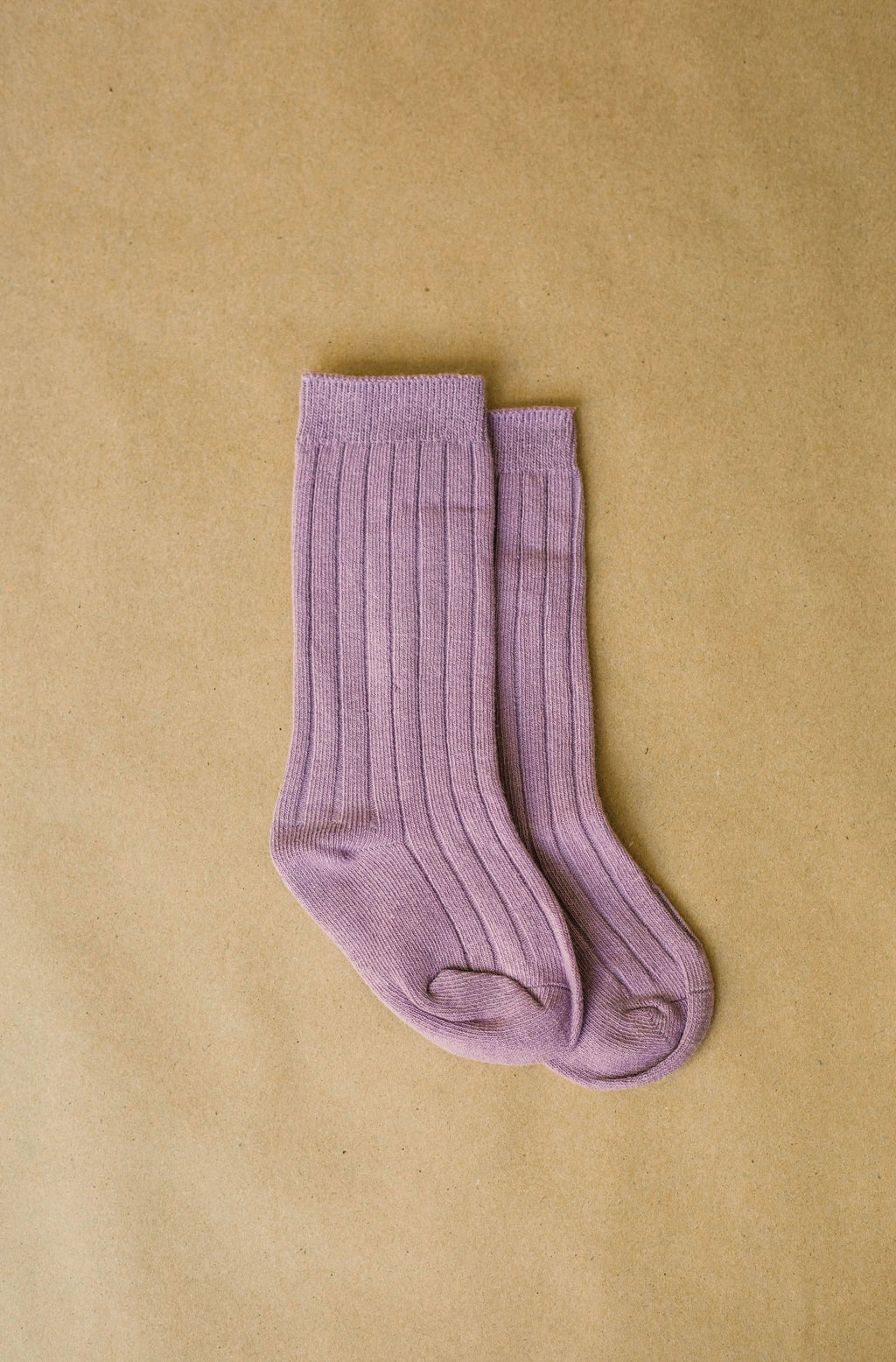 Brown-Knee high socks
