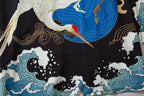 YC6312 Crane Hunter Kimono