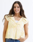 Sunshine Stripe Top - Final Sale
