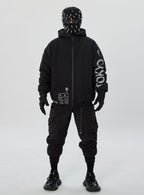 IB433 Black Winter Tokyo Parka Jacket