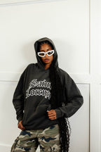 DISTRESSED HOODIE
