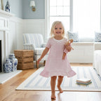 The Claire — Blush Gingham