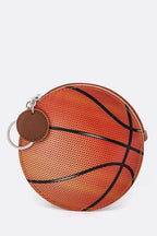 Basket Ball Coin Purse Key Charm