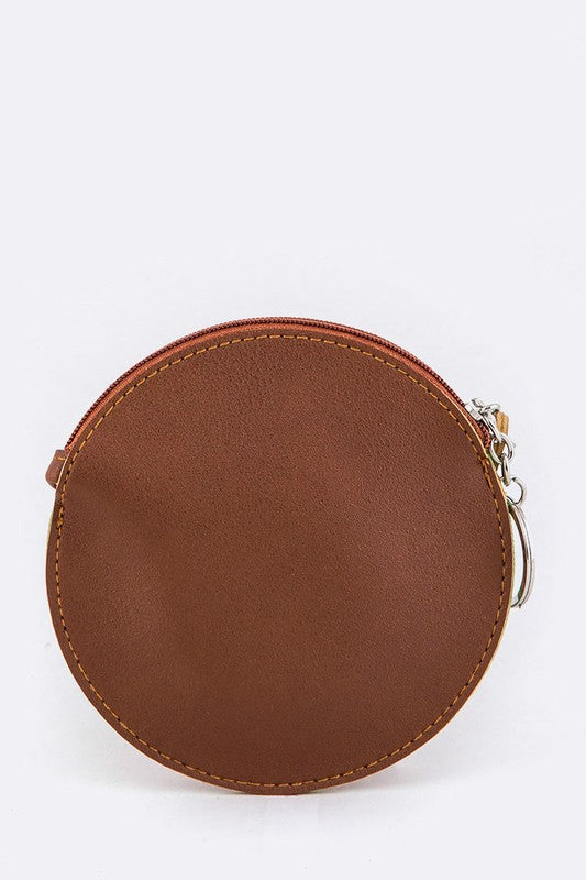 Basket Ball Coin Purse Key Charm