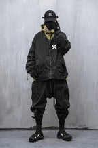HiP22 Black Industrial Climber Pants