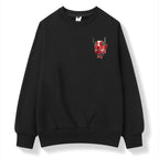 SW9060 Red Oni Embroidered Sweater