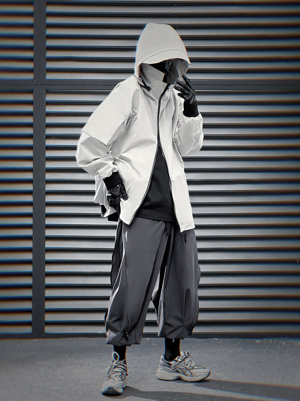 HiJ35 Grey Tech Jacket