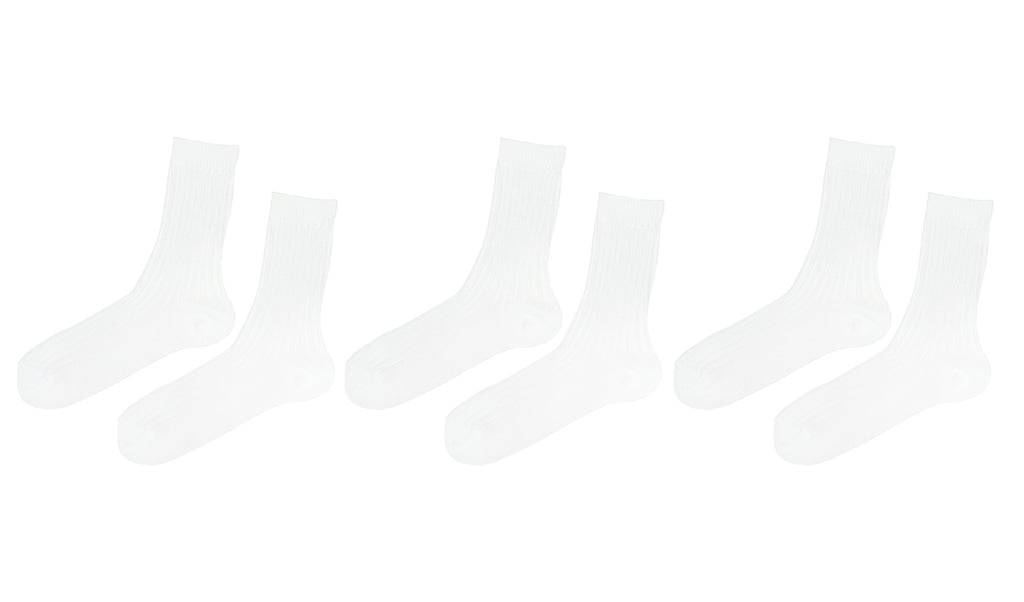 tittimitti® 100% Organic Cotton Women's Boot Socks. 3 Pairs. Made in Italy.