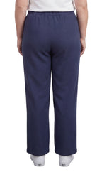 Women's Lightweight Pull-On Denim Jeans — Elastic Waist No Zipper