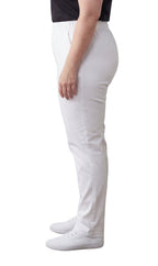 Women's Lightweight Pull-On Denim Jeans — Elastic Waist No Zipper