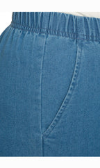 Women's Lightweight Stretch Denim Capri Pants — Comfortable Everyday Fit