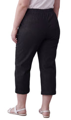 Women's Lightweight Stretch Denim Capri Pants — Comfortable Everyday Fit